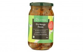 Aamra Dry Mango Pickle   Glass Jar  290 grams